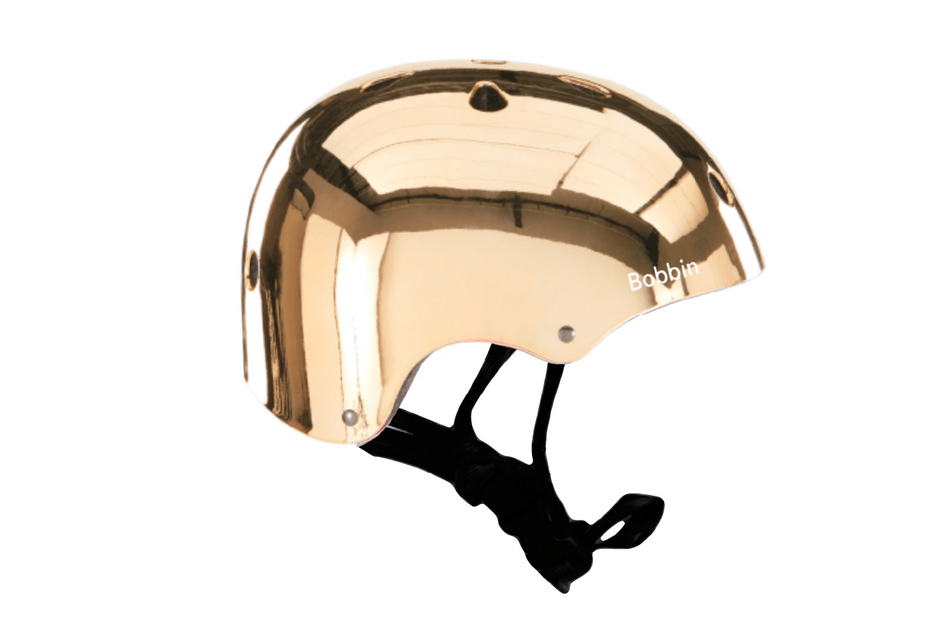 Mirror Mirror Bike Helmet Gold Bobbin Bikes