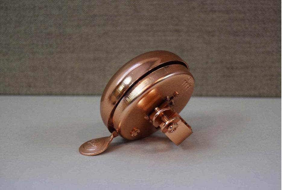 The Ciao Bike Bell By Bobbin In Copper Colour Buy Now