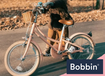 Bobbin - Vélo enfant Gingersnap 12 - Vert pâle