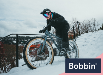 So bleiben Sie beim Radfahren bei Schnee und Eis sicher – Bobbin Blog