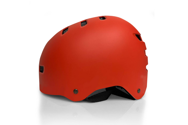 Bobbin Arcade Bike Helmet Rust Orange Small Medium