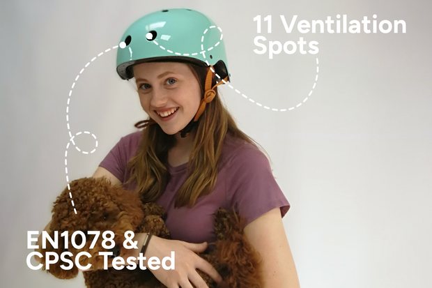 Orla kiely online bike helmet