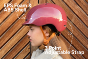 Metric Helmet Gloss Plum