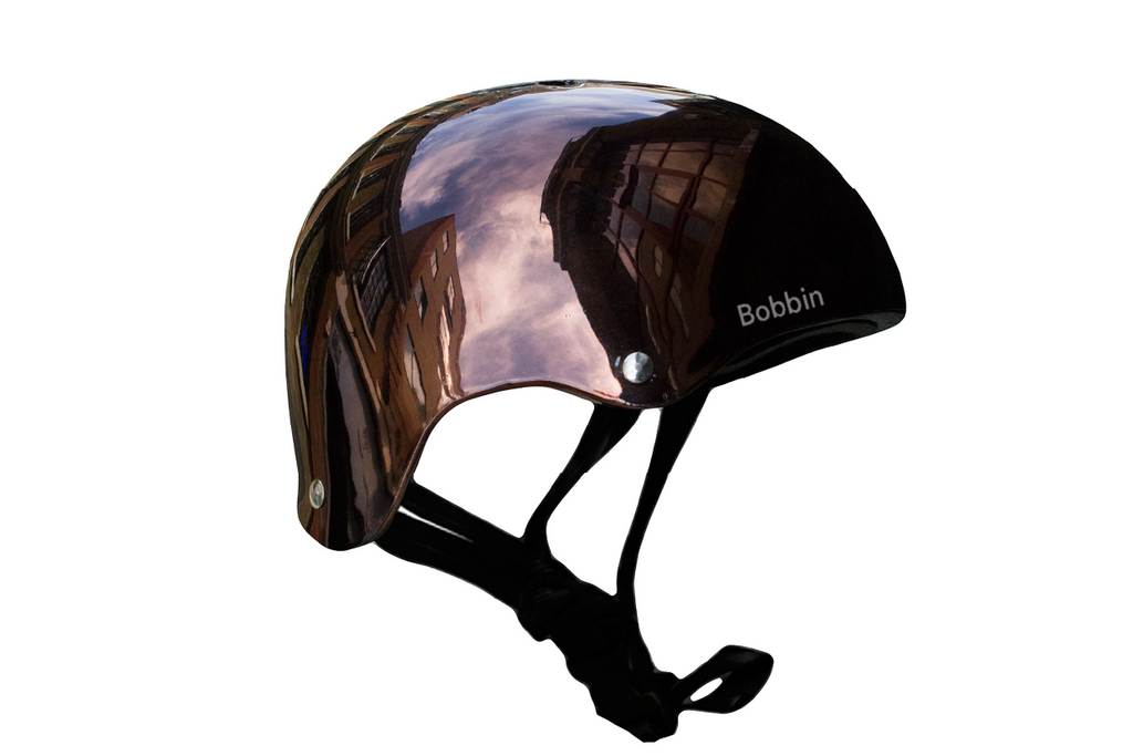 Mirror Mirror Helmet Bronze Adult Bike Helmet Bobbin