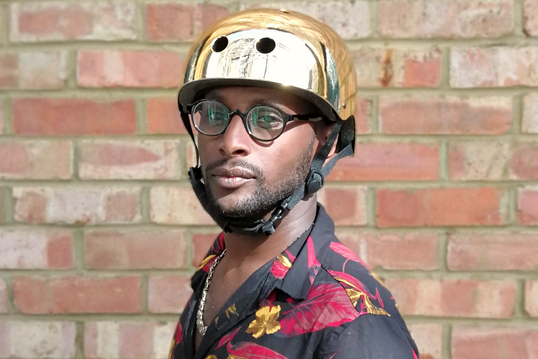 fahrrad helm gold Mirror Mirror Fahrradhelm Gold
