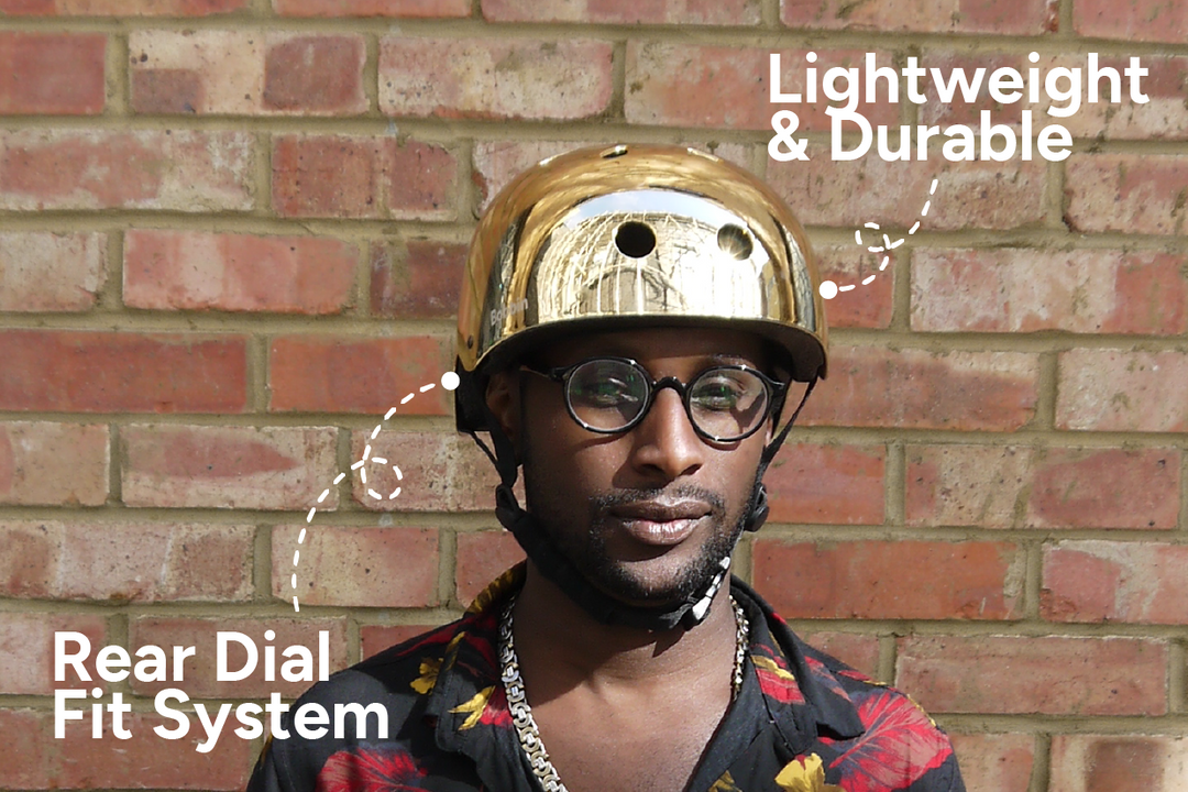 Bobbin gold helmet hotsell