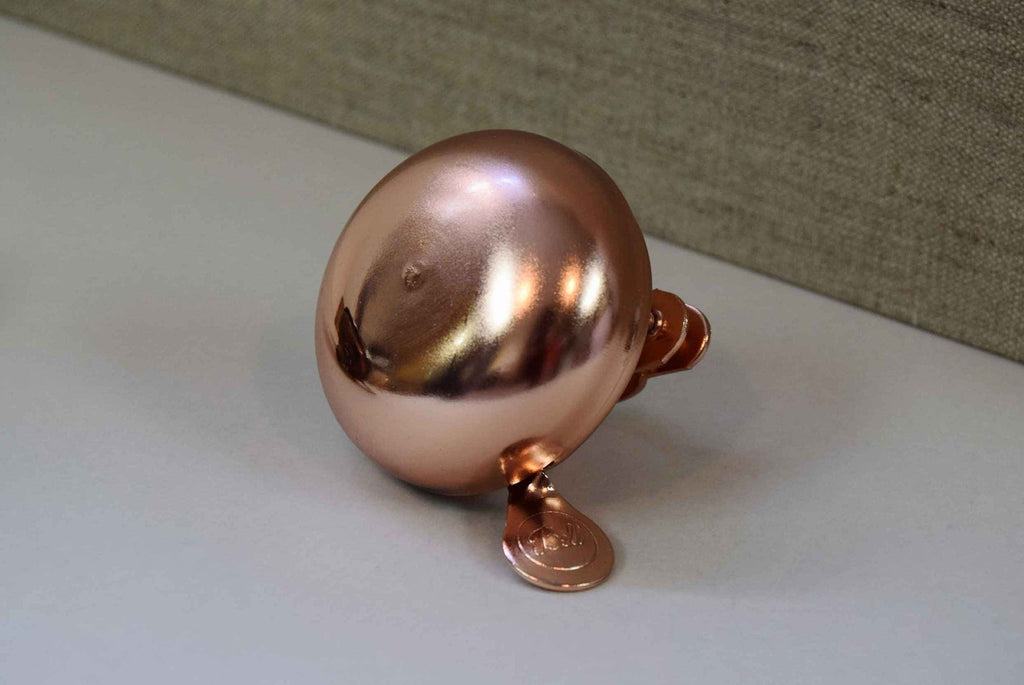 The Ciao Bike Bell By Bobbin In Copper Colour Buy Now