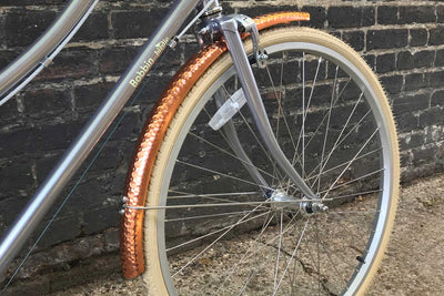 Noodle Mudguards - Copper or Silver Accessories Bobbin Bicycles Ltd Copper  
