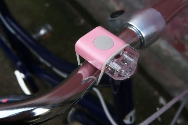 Button Bike Light Set Accessories Bobbin Pink  