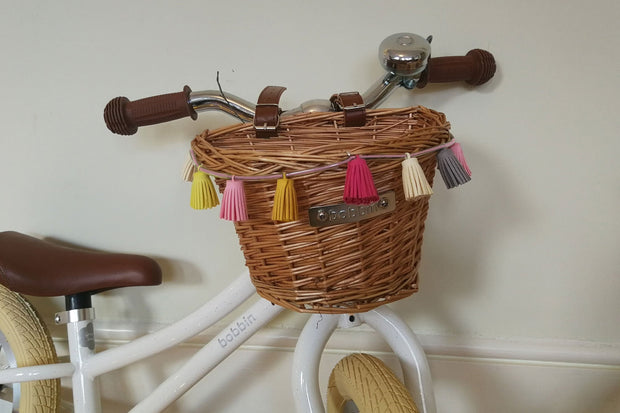 Bike Basket Goa Garland Mini Tassels Accessories Royal Mail Golden  