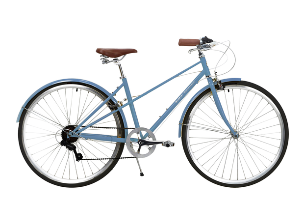 Hummingbird Vintage Bike Adult Bikes Bobbin Moody Blue Black Tyres S/M 