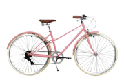 Hummingbird Vintage Bike Adult Bikes Bobbin Blossom Pink Cream Tyres S/M 