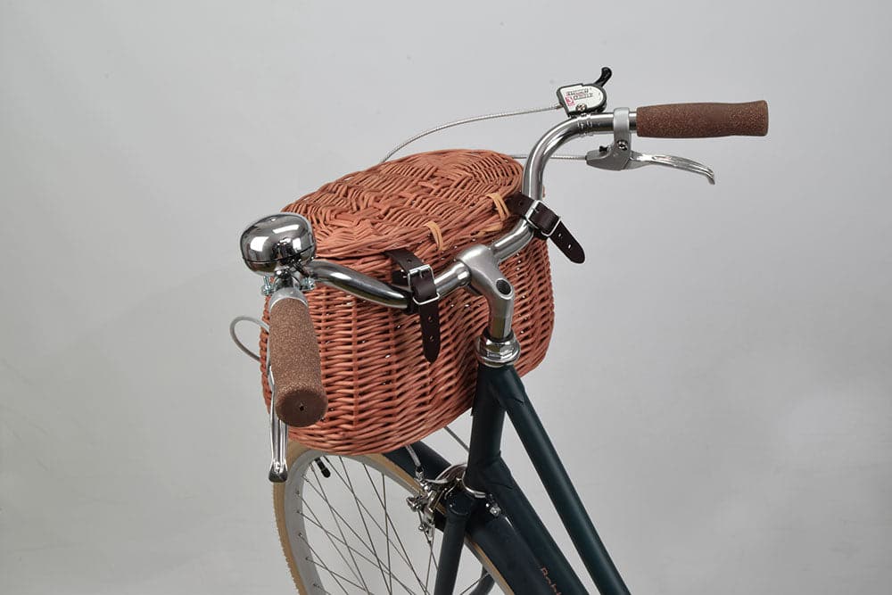 Nomad Basket Bobbin Wicker Bike Basket Handmade
