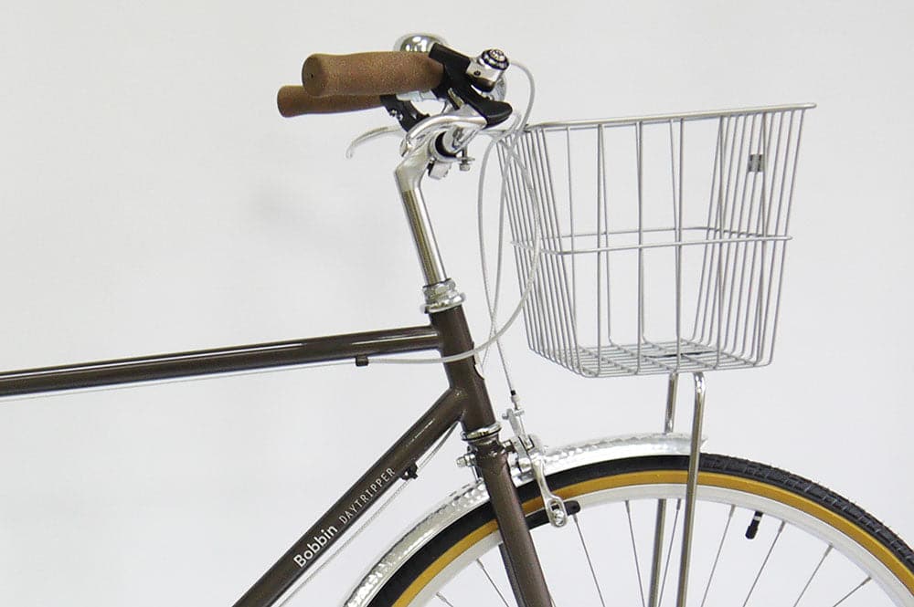 fahrradkorb vorne rennrad Fahrradkorb vorne aus Stahl | Silber oder Schwarz | Spule