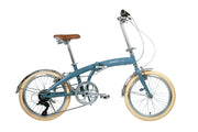 "Fold" Folding Bike Adult Bikes Bobbin Moody Blue One Size 