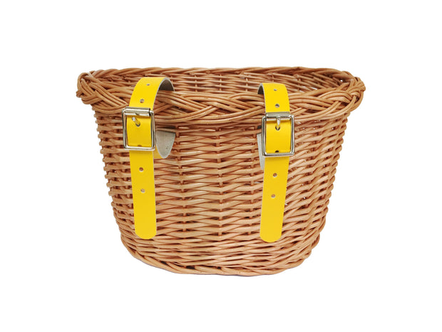Leather Bike Basket Straps Accessories Bobbin Sunflower  