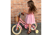 Vélo petites roues 12'' style retro Bobbin, Fille 2 à 4 ans, Livraison  Gratuite, Boutique Suisse