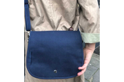 Button Single Bag (various) Accessories Bobbin Midnight Blue  