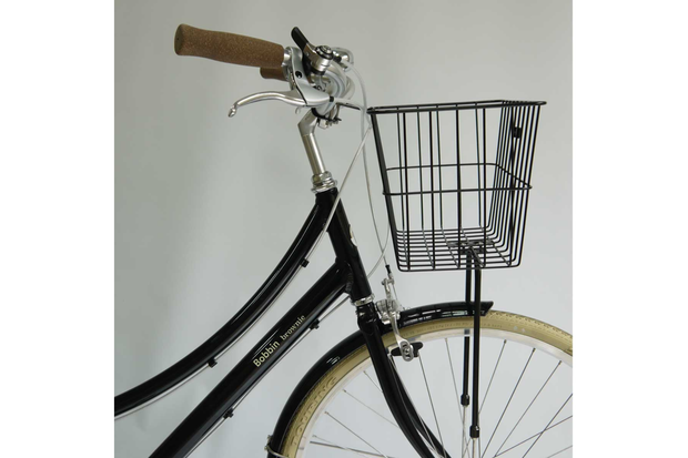 Steel Front Bike Basket Silver or Black Bobbin Shop Now